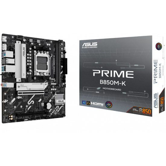 Asus Prime B850M-K AM5 Motherboard Asus Prime B850M-K AM5 Motherboard