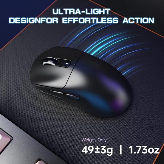 Attack Shark X3Max Tri-Mode Mouse – White