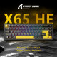 Attack Shark X65HE Wired RGB Mechanical Keyboard – Magnetic Switch - Starry Black Attack Shark X65HE Wired RGB Mechanical Keyboard – Magnetic Switch - Starry Black