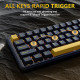 Attack Shark X65HE Wired RGB Mechanical Keyboard – Magnetic Switch - Starry Black Attack Shark X65HE Wired RGB Mechanical Keyboard – Magnetic Switch - Starry Black