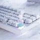 Attack Shark X68 Wired RGB Mechanical Keyboard - Magnetic Switch - Pink - Red Contours