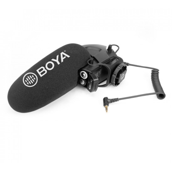 Boya On-Camera Shotgun Microphone - BY-BM3030 Boya On-Camera Shotgun Microphone - BY-BM3030