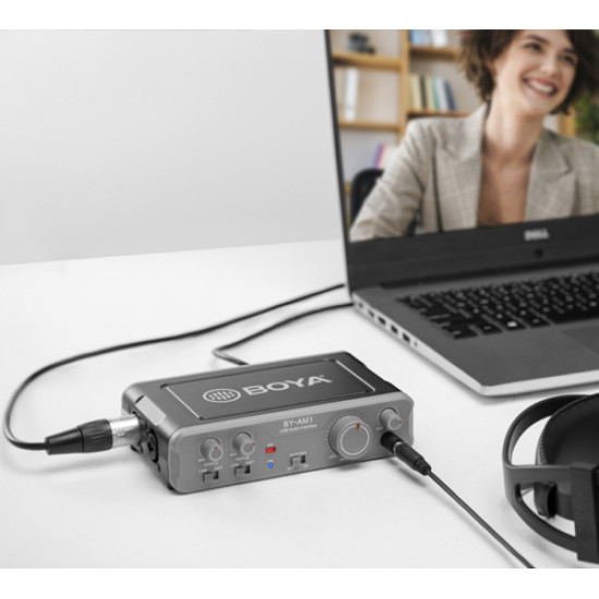 Boya Dual-Channel Audio Mixer - BY-AM1