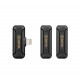 Boya Mini 2.4GHz Wireless Microphone For iPhone - BY-WM3T2-D2 Boya Mini 2.4GHz Wireless Microphone For iPhone - BY-WM3T2-D2
