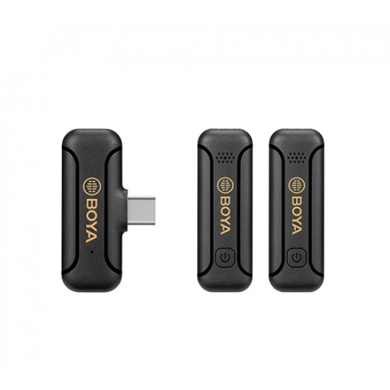 Boya Mini 2.4GHz Wireless Microphone For Type-C - BY-WM3T2-U2 Boya Mini 2.4GHz Wireless Microphone For Type-C - BY-WM3T2-U2