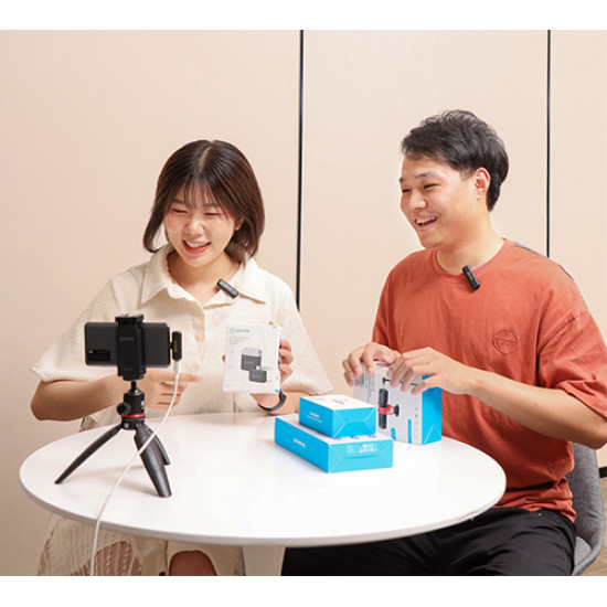 Boya Mini 2.4GHz Wireless Microphone For Type-C - BY-WM3T2-U2 Boya Mini 2.4GHz Wireless Microphone For Type-C - BY-WM3T2-U2