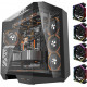 darkFlash DY470 ATX Case with 4 Fans - Black