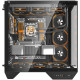 darkFlash DY470 ATX Case with 4 Fans - Black