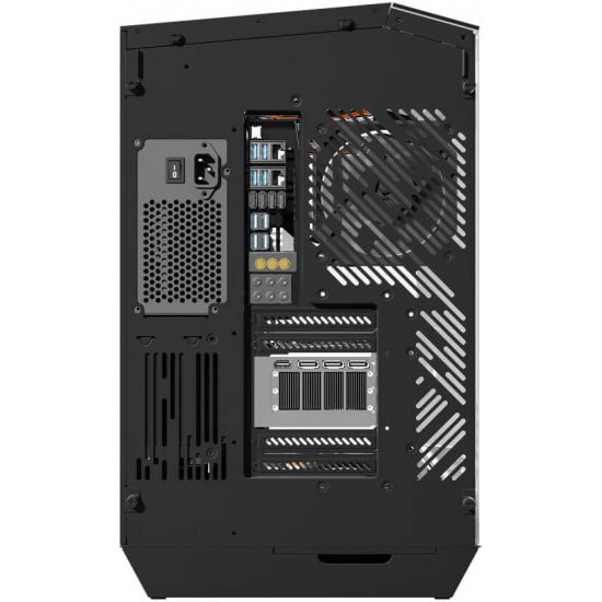 darkFlash DY470 ATX Case with 4 Fans - Black