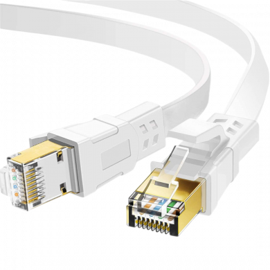 Devo Cat8 Ethernet Cable 3m - White