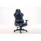 Devo Gaming Chair - Fliktik Carbon Fiber Blue Devo Gaming Chair - Fliktik Carbon Fiber Blue