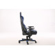 Devo Gaming Chair - Fliktik Carbon Fiber Blue Devo Gaming Chair - Fliktik Carbon Fiber Blue