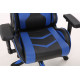 Devo Gaming Chair - Fliktik Carbon Fiber Blue Devo Gaming Chair - Fliktik Carbon Fiber Blue