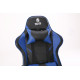 Devo Gaming Chair - Fliktik Carbon Fiber Blue Devo Gaming Chair - Fliktik Carbon Fiber Blue