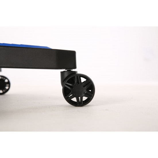 Devo Gaming Chair - Fliktik Carbon Fiber Blue Devo Gaming Chair - Fliktik Carbon Fiber Blue