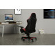 Devo Gaming Chair - Fliktik Carbon Fiber Red Devo Gaming Chair - Fliktik Carbon Fiber Red