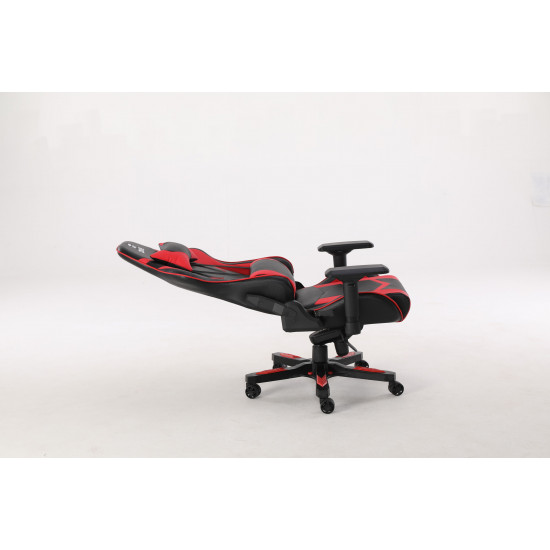 Devo Gaming Chair - Fliktik Carbon Fiber Red Devo Gaming Chair - Fliktik Carbon Fiber Red