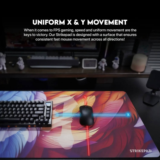 Fantech MST901 Mouse Pad - Blue
