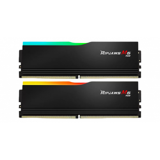 G.SKILL Ripjaws M5 RGB DDR5 64GB - 6400MHz (2x32GB) - Intel XMP