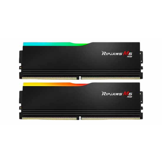 G.SKILL Ripjaws M5 RGB DDR5 96GB - 6400MHz (2x48GB) - Intel XMP