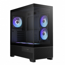 Gamdias AURA GC12 ARGB Case - Black Gamdias AURA GC12 ARGB Case - Black