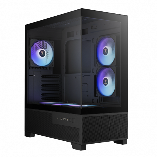 Gamdias AURA GC12 ARGB Case - Black Gamdias AURA GC12 ARGB Case - Black