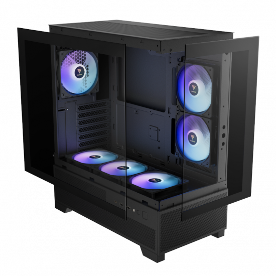 Gamdias AURA GC12 ARGB Case - Black Gamdias AURA GC12 ARGB Case - Black