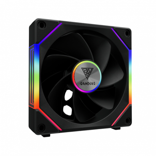 Gamdias Aeolus P2-1203 Fan - Black Gamdias Aeolus P2-1203 Fan - Black