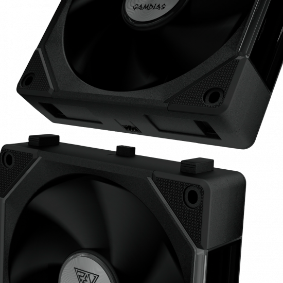 Gamdias Aeolus P2-1203 Fan - Black Gamdias Aeolus P2-1203 Fan - Black