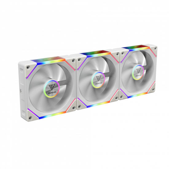Gamdias Aeolus P2-1203 Fan - White Gamdias Aeolus P2-1203 Fan - White