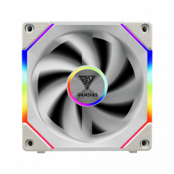 Gamdias Aeolus P2-1203 Fan - White Gamdias Aeolus P2-1203 Fan - White