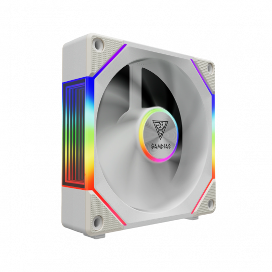 Gamdias Aeolus P2-1203 Fan - White Gamdias Aeolus P2-1203 Fan - White