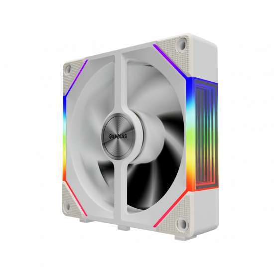 Gamdias Aeolus P2-1203 Fan - White Gamdias Aeolus P2-1203 Fan - White