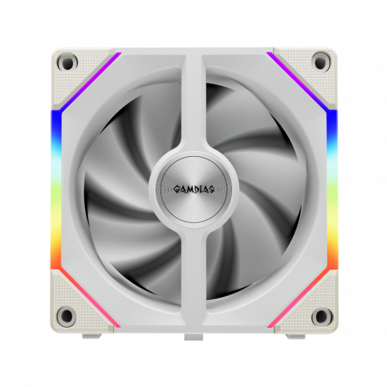 Gamdias Aeolus P2-1203 Fan - White Gamdias Aeolus P2-1203 Fan - White