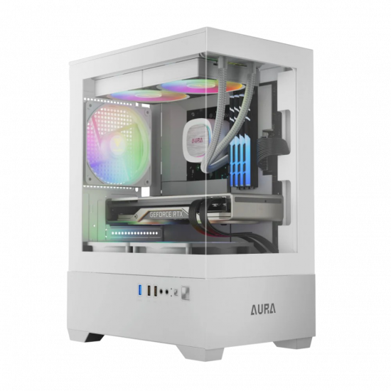 Gamdias Aura GC9M ARGB Case - White Gamdias Aura GC9M ARGB Case - White