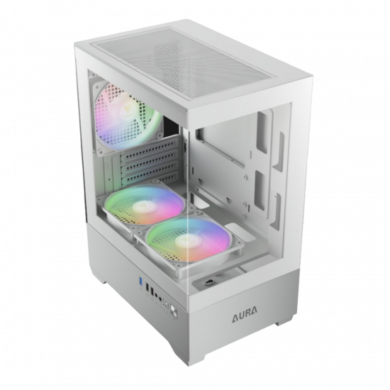 Gamdias Aura GC9M ARGB Case - White Gamdias Aura GC9M ARGB Case - White