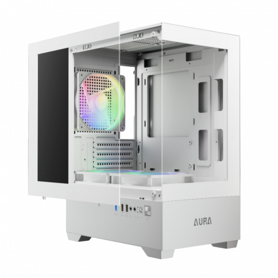 Gamdias Aura GC9M ARGB Case - White Gamdias Aura GC9M ARGB Case - White