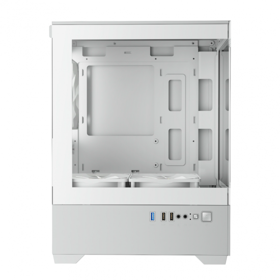 Gamdias Aura GC9M ARGB Case - White