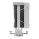 Gamdias BOREAS M2-51D ARGB Fan - White