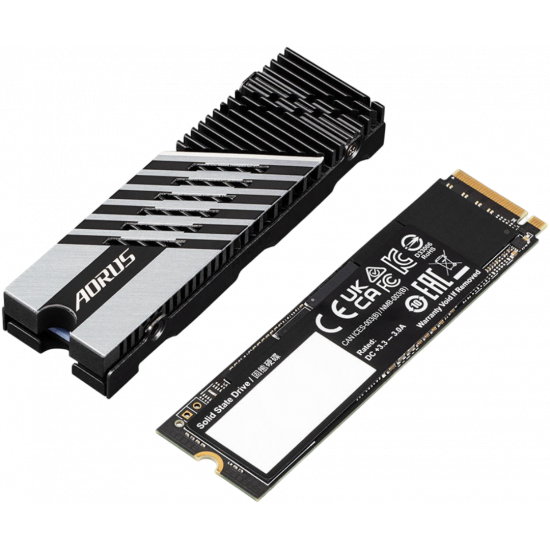 Gigabyte Aorus Gen4 7300 NVMe M.2 2280 SSD - 1TB Gigabyte Aorus Gen4 7300 NVMe M.2 2280 SSD - 1TB