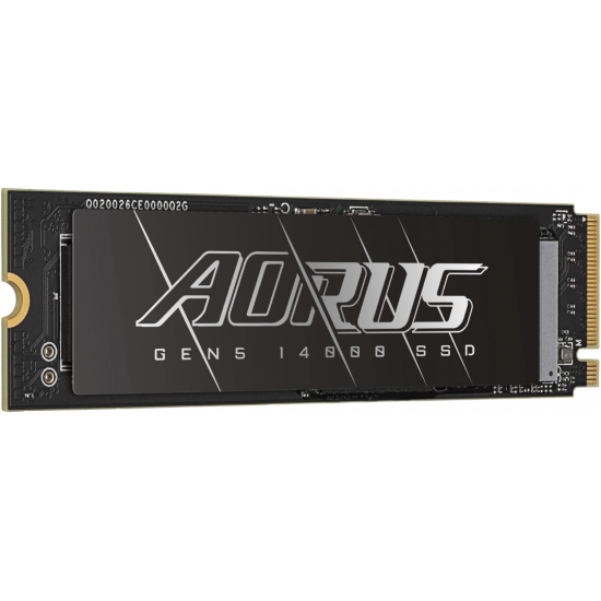 Gigabyte Aorus Gen5 14000 NVMe M.2 2280 SSD - 2TB Gigabyte Aorus Gen5 14000 NVMe M.2 2280 SSD - 2TB