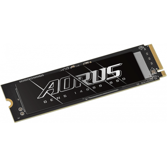 Gigabyte Aorus Gen5 14000 NVMe M.2 2280 SSD - 2TB Gigabyte Aorus Gen5 14000 NVMe M.2 2280 SSD - 2TB