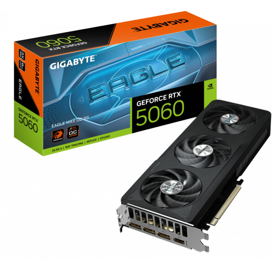 Gigabyte GeForce RTX 5060 Eagle MAX OC 8GB GDDR6 GPU Gigabyte GeForce RTX 5060 Eagle MAX OC 8GB GDDR6 GPU