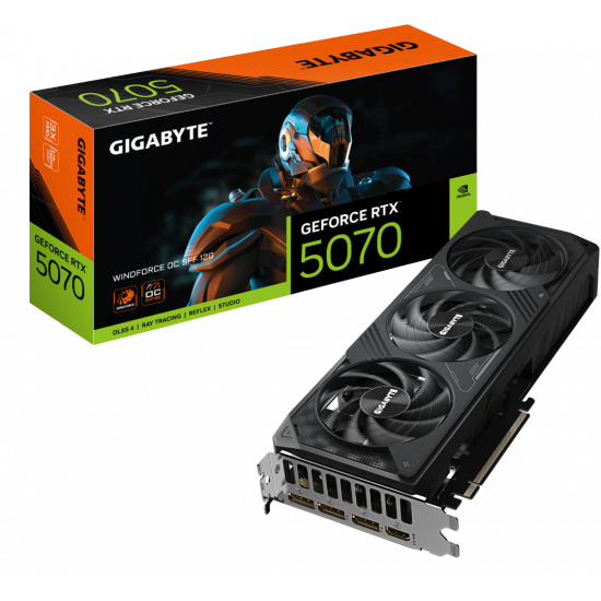 Gigabyte GeForce RTX 5070 Windforce OC SFF 12GB GDDR7 GPU