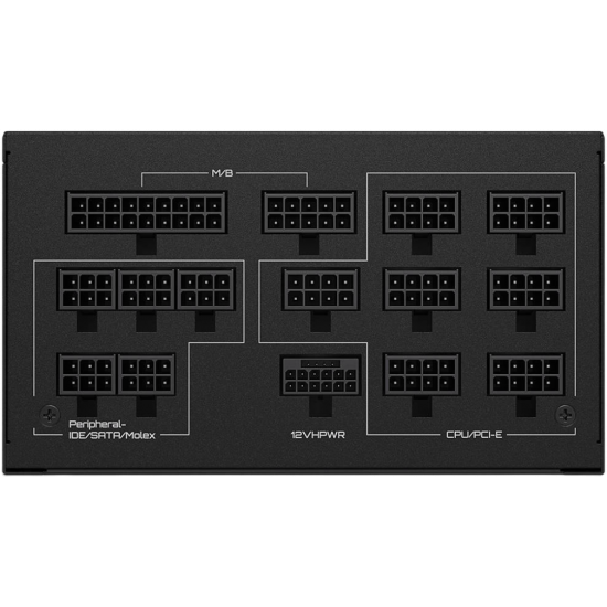 Gigabyte UD1300GM PG5 1300W - 80 Plus Gold - Fully Modular - PSU Gigabyte UD1300GM PG5 1300W - 80 Plus Gold - Fully Modular - PSU