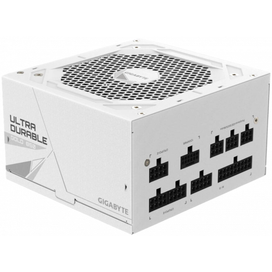Gigabyte UD850GM PG5W 850W - 80 Plus Gold - Fully Modular - PSU - White Gigabyte UD850GM PG5W 850W - 80 Plus Gold - Fully Modular - PSU - White