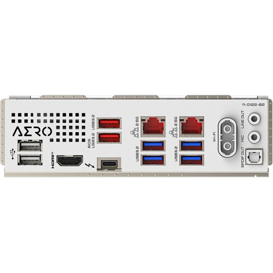 Gigabyte Z890 Aero G Motherboard - White Gigabyte Z890 Aero G Motherboard - White