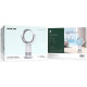 Green Lion Air Ring Cooler Electric Bladeless Fan - White Green Lion Air Ring Cooler Electric Bladeless Fan - White