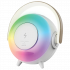 Green Lion Uranus Bluetooth Speaker with Table Lamp - White