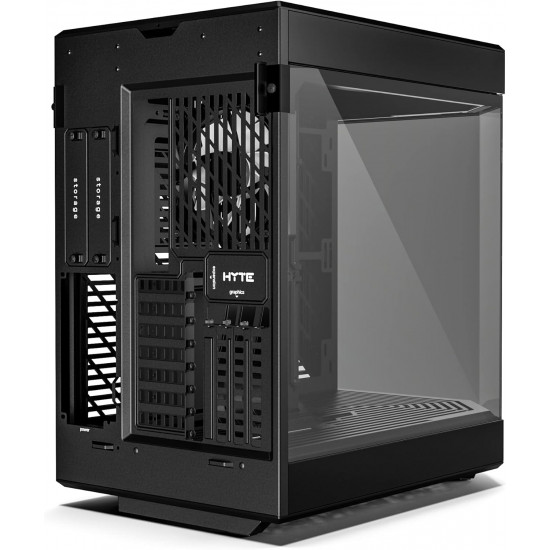 HYTE Y60 Dual Chamber Mid-Tower ATX Case - Black HYTE Y60 Dual Chamber Mid-Tower ATX Case - Black